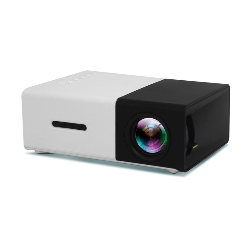 Mini LED Projector – YG300 Portable HD Home Theater with USB & HDMI