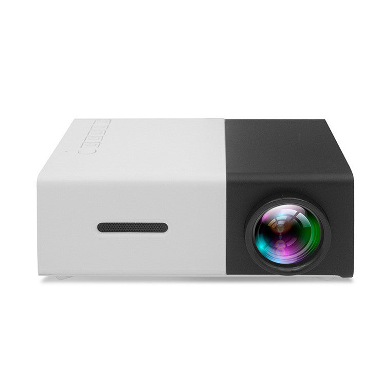 Mini LED Projector – YG300 Portable HD Home Theater with USB & HDMI