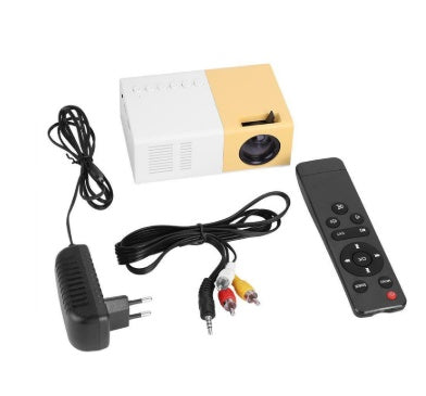 Mini LED Projector – YG300 Portable HD Home Theater with USB & HDMI