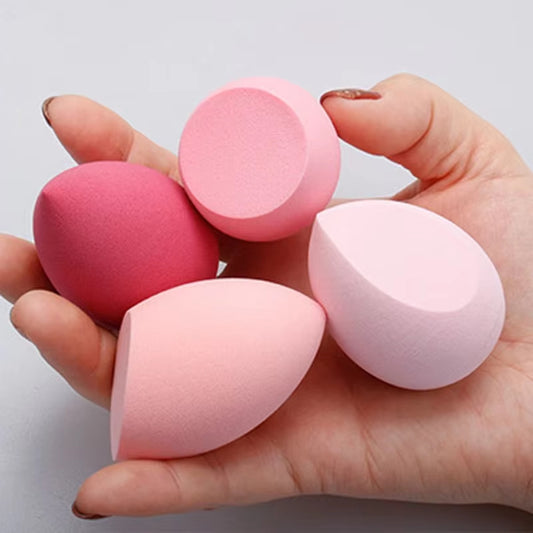 Makeup Blender Puff Set – 10 Pcs