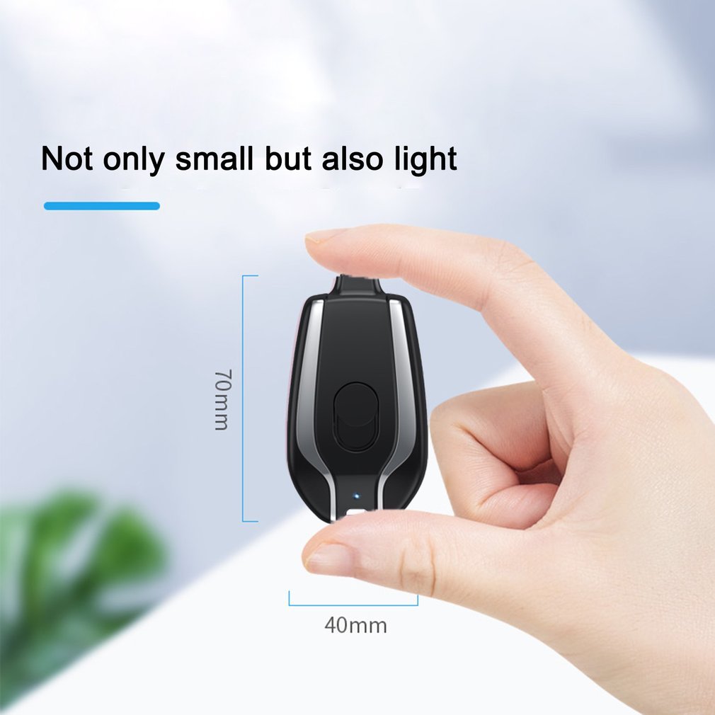 Mini Waterproof Portable Power Bank – 1500mAh