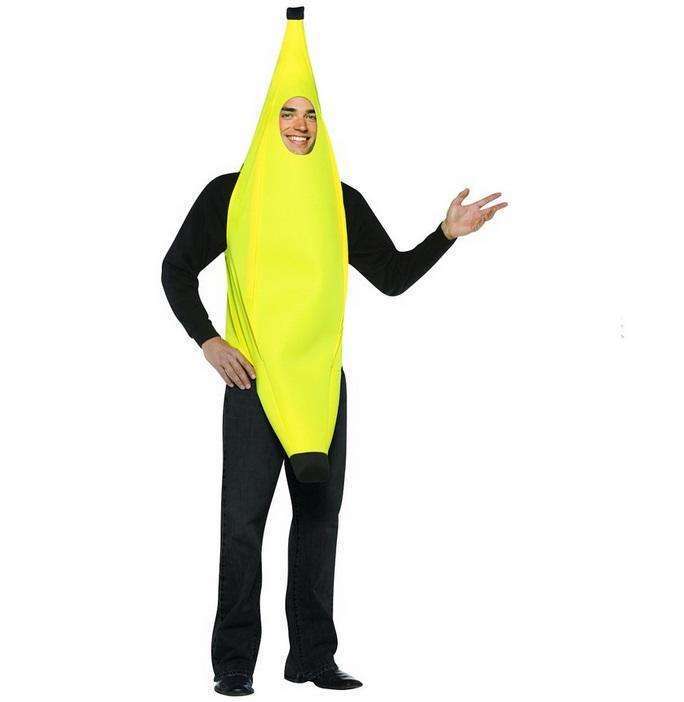 Adult Banana Costume – Funny Unisex Outfit for Halloween & Parties