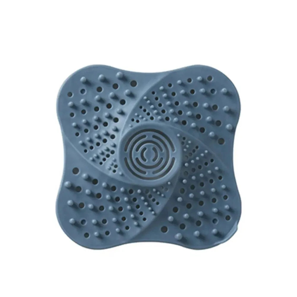 Anti-Clog Spiral Shower Drain Hair Catcher - Bathtub & Shower Drain Protector Hair Trap, Fits Most Standard Drains, Easy Clean