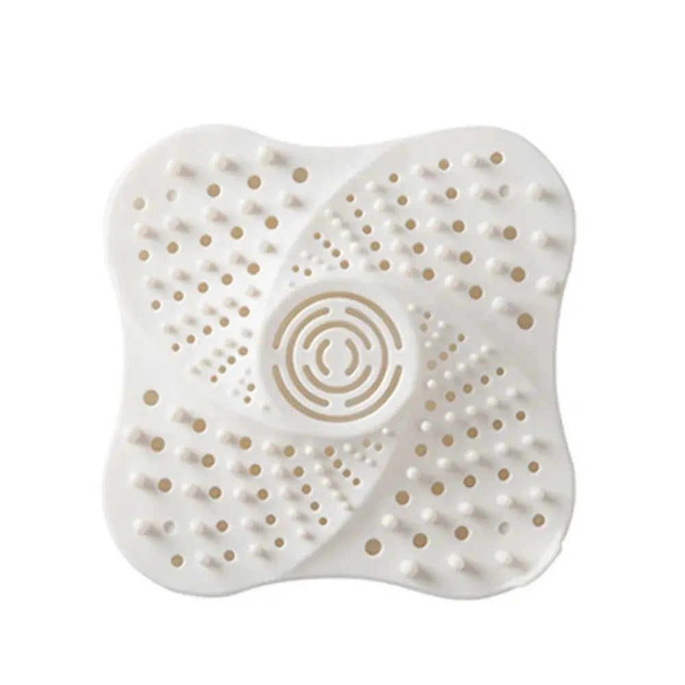 Anti-Clog Spiral Shower Drain Hair Catcher - Bathtub & Shower Drain Protector Hair Trap, Fits Most Standard Drains, Easy Clean