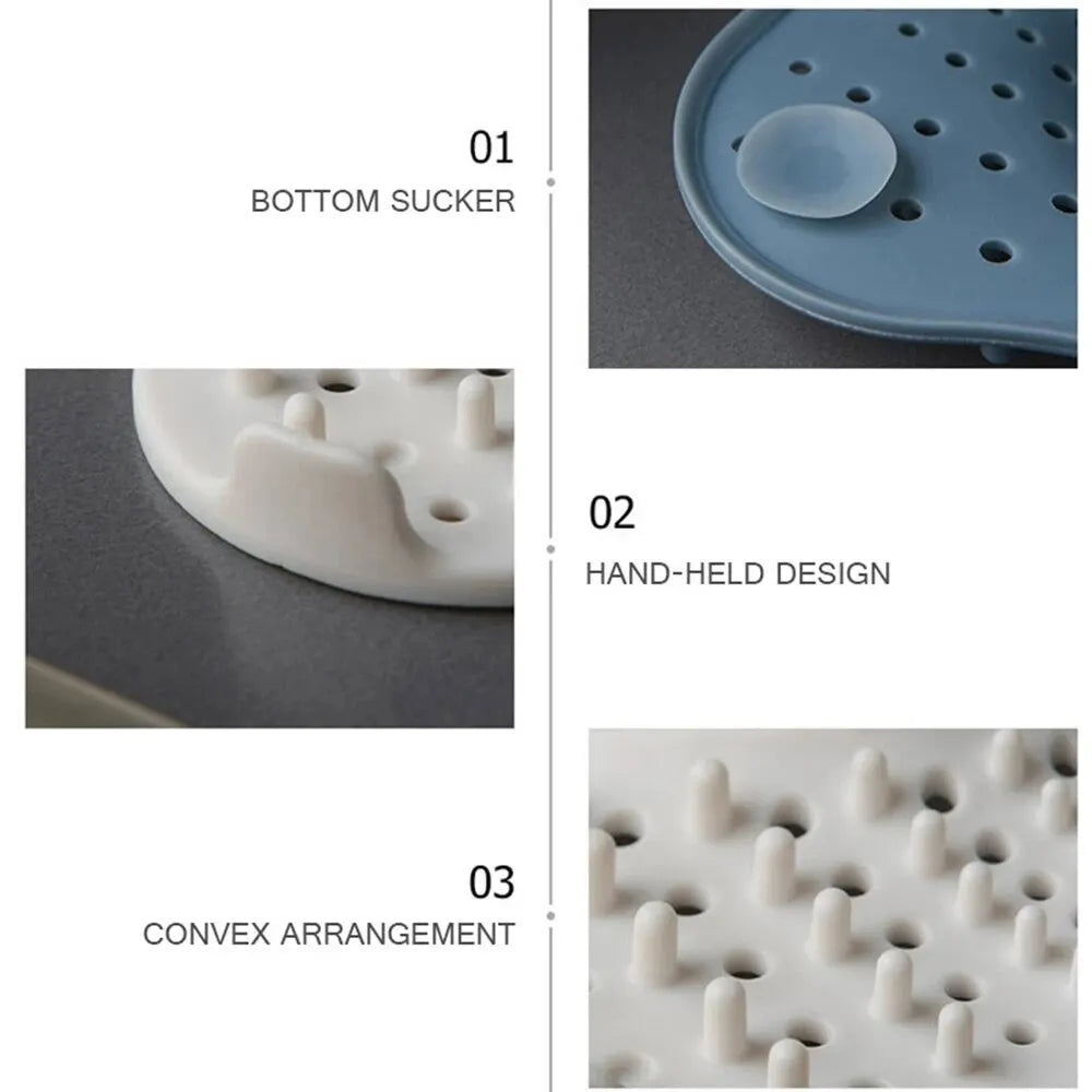 Anti-Clog Spiral Shower Drain Hair Catcher - Bathtub & Shower Drain Protector Hair Trap, Fits Most Standard Drains, Easy Clean