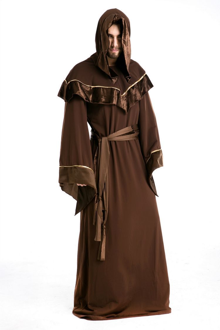 Adult Wizard Costume – Magical Robe for Halloween & Cosplay