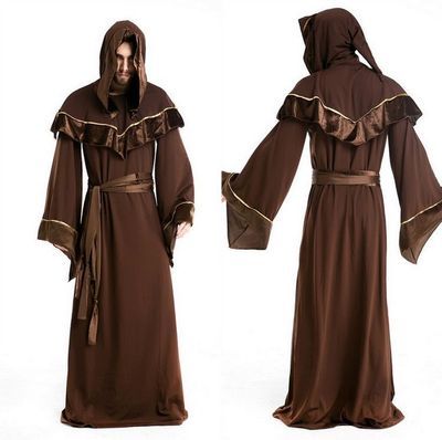 Adult Wizard Costume – Magical Robe for Halloween & Cosplay