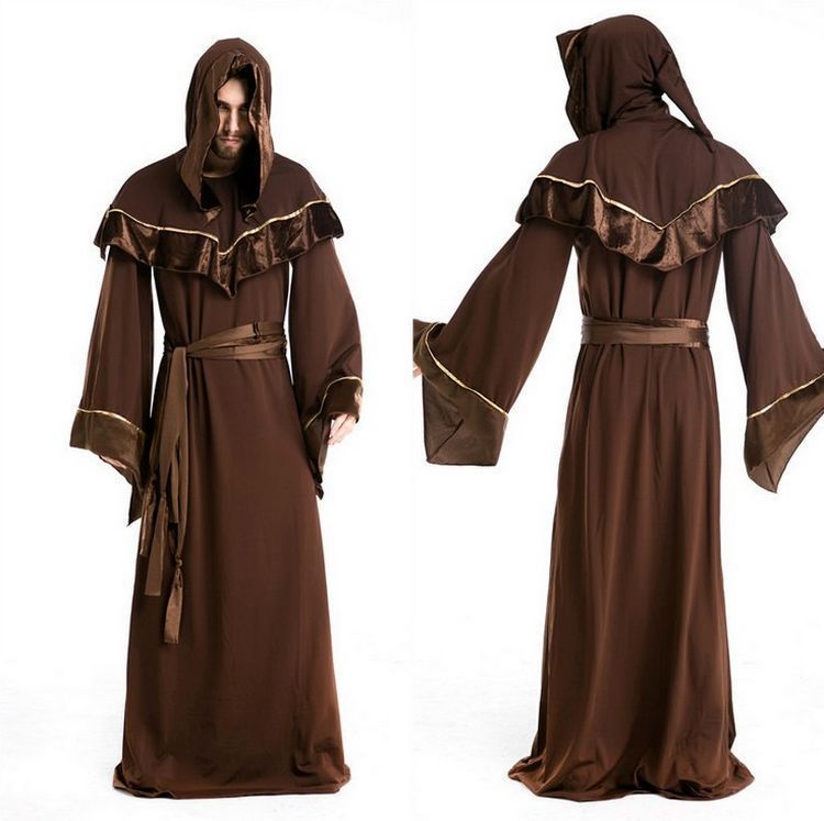 Adult Wizard Costume – Magical Robe for Halloween & Cosplay