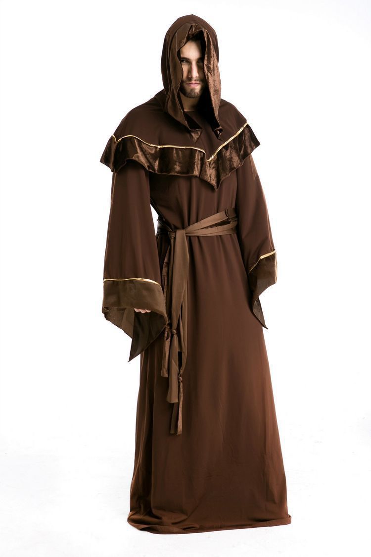 Adult Wizard Costume – Magical Robe for Halloween & Cosplay