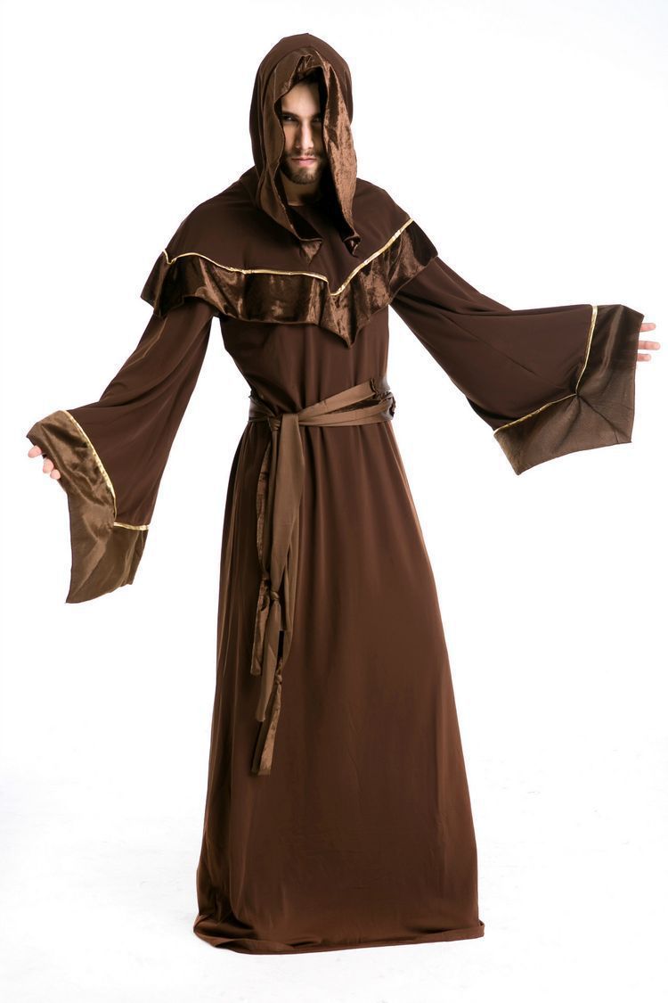 Adult Wizard Costume – Magical Robe for Halloween & Cosplay