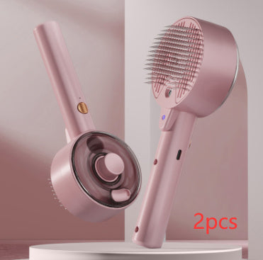 Steam Pet Grooming Brush – Removes Loose Hair from Dogs & Cats
