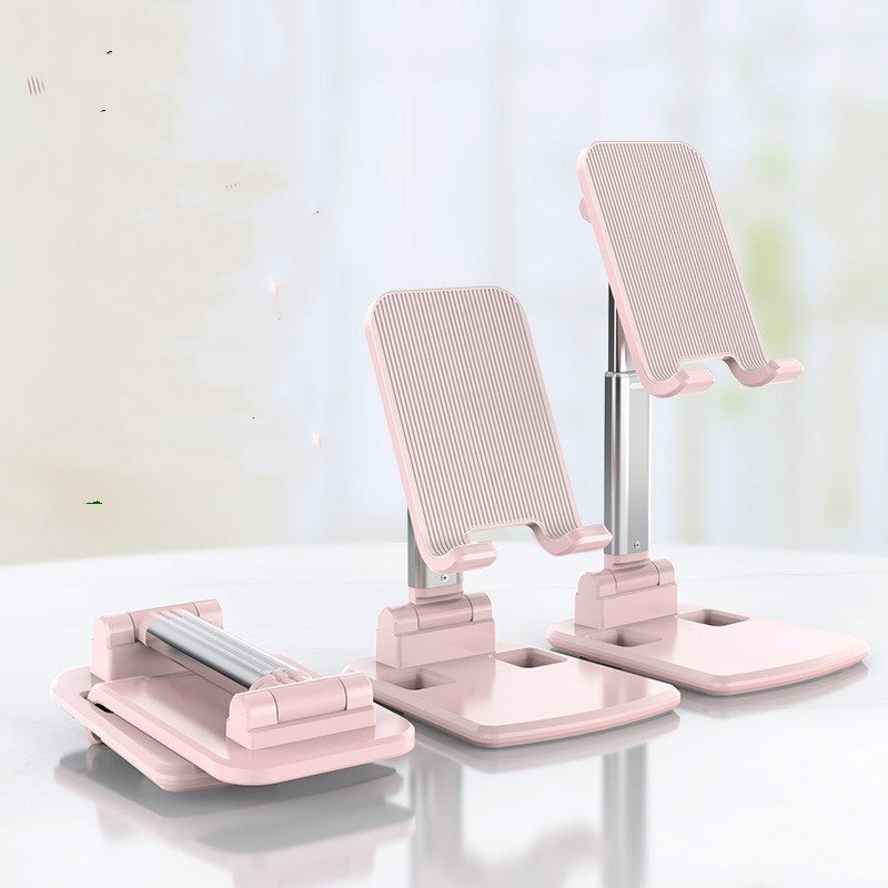 Folding Telescopic Phone & Tablet Stand – Adjustable, Portable & Compact (4–12”)