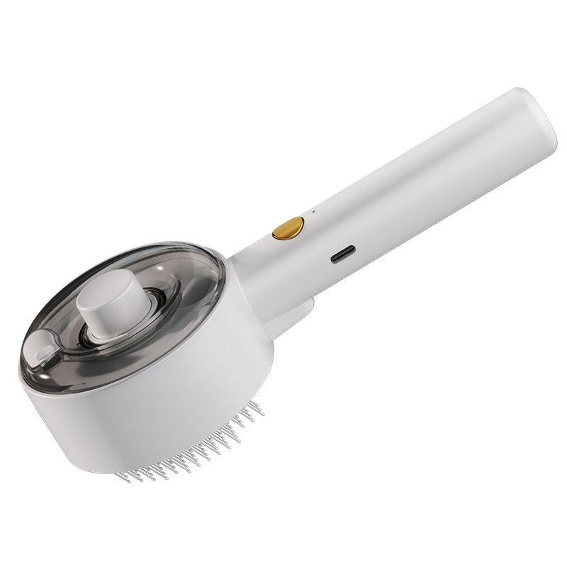 Steam Pet Grooming Brush – Removes Loose Hair from Dogs & Cats