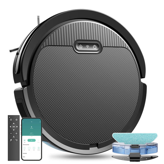 Robot Vacuum & Mop – 3-in-1 Cleaner for Pet Hair & Hard Floors.