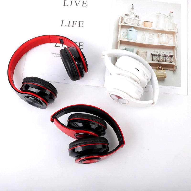 Wireless LED Bluetooth Headset – 7-Color Light | 40mm Speaker | Up to 10H Playtime