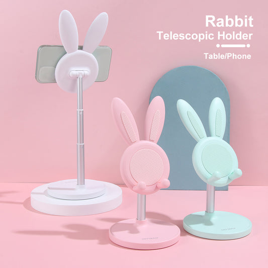 Flexible Lazy Phone & Tablet Holder – Adjustable Desktop Mount (White, Pink, Green)