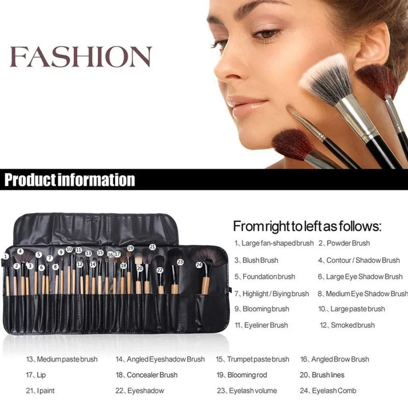 24-Piece Pro Brush Collection