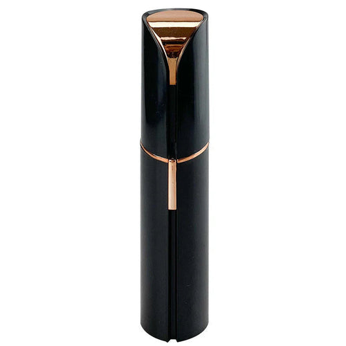 Compact Portable Electric Facial Hair Remover for Women - Painless Peach Fuzz Trimmer for Face, Upper Lip & Chin, Travel Size
