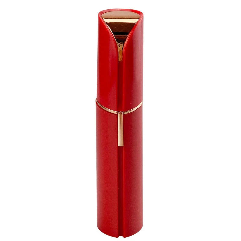 Compact Portable Electric Facial Hair Remover for Women - Painless Peach Fuzz Trimmer for Face, Upper Lip & Chin, Travel Size