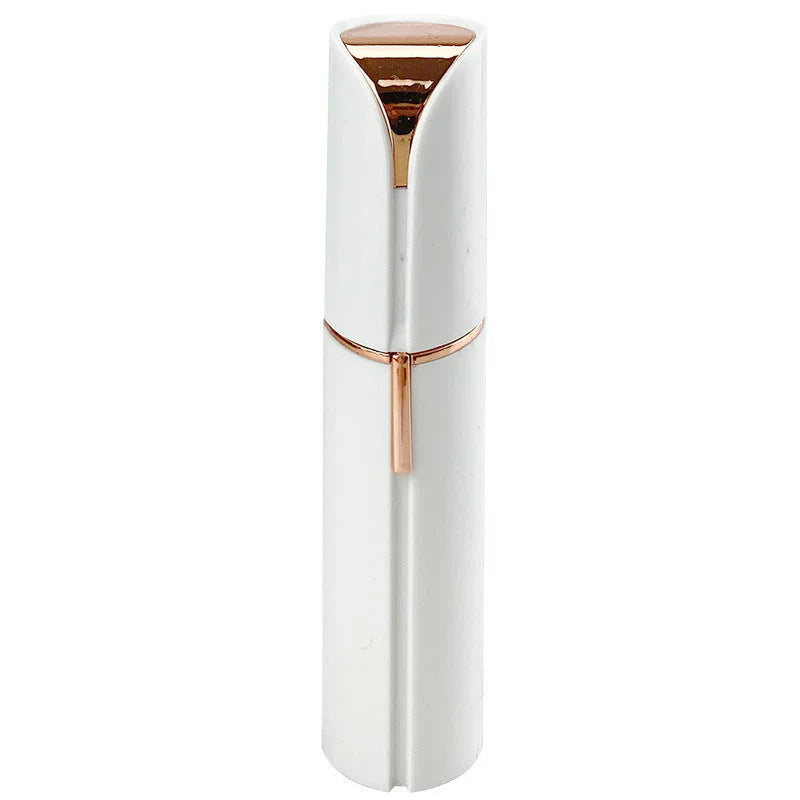 Compact Portable Electric Facial Hair Remover for Women - Painless Peach Fuzz Trimmer for Face, Upper Lip & Chin, Travel Size
