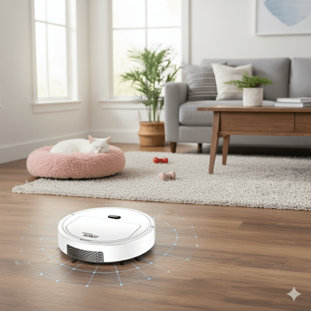 Smart Robot Vacuum Cleaner - Home & Garden Decor (view 4)