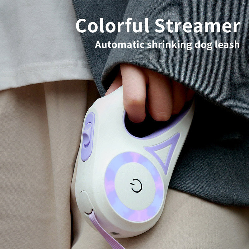 Automatic Retractable Dog Leash with Collar – Pet Lead for Small & Medium Dogs or Cats