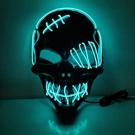 LED Glowing Halloween Mask – Ergonomic Fit | 10 Colors