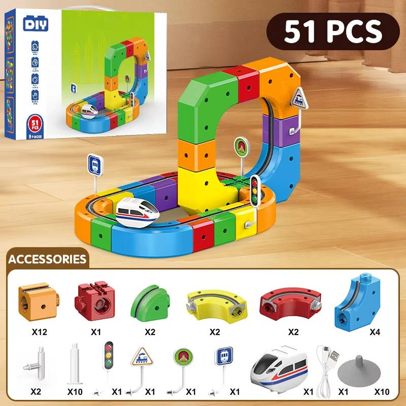 Magnetic Train Track Toy - Toys & Games (view 6)