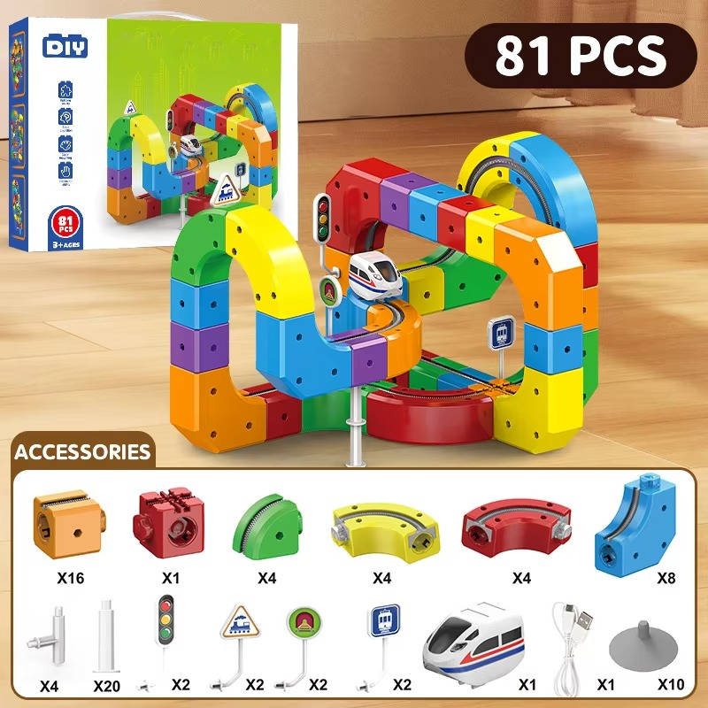 Magnetic Train Track Toy - Toys & Games (view 2)