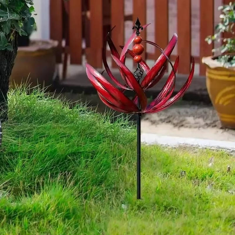 Elegant Metal Wind Spinner - Home & Garden Decor (view 5)
