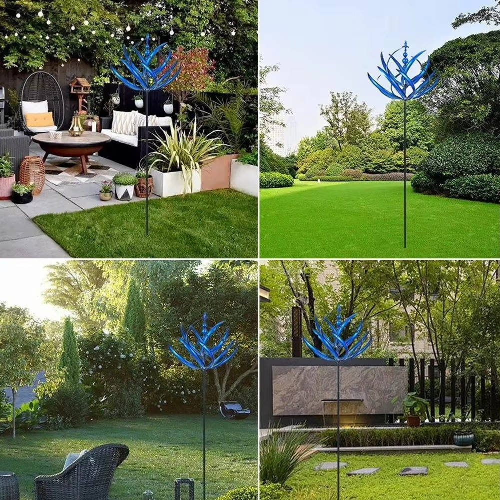 Elegant Metal Wind Spinner - Home & Garden Decor (view 3)