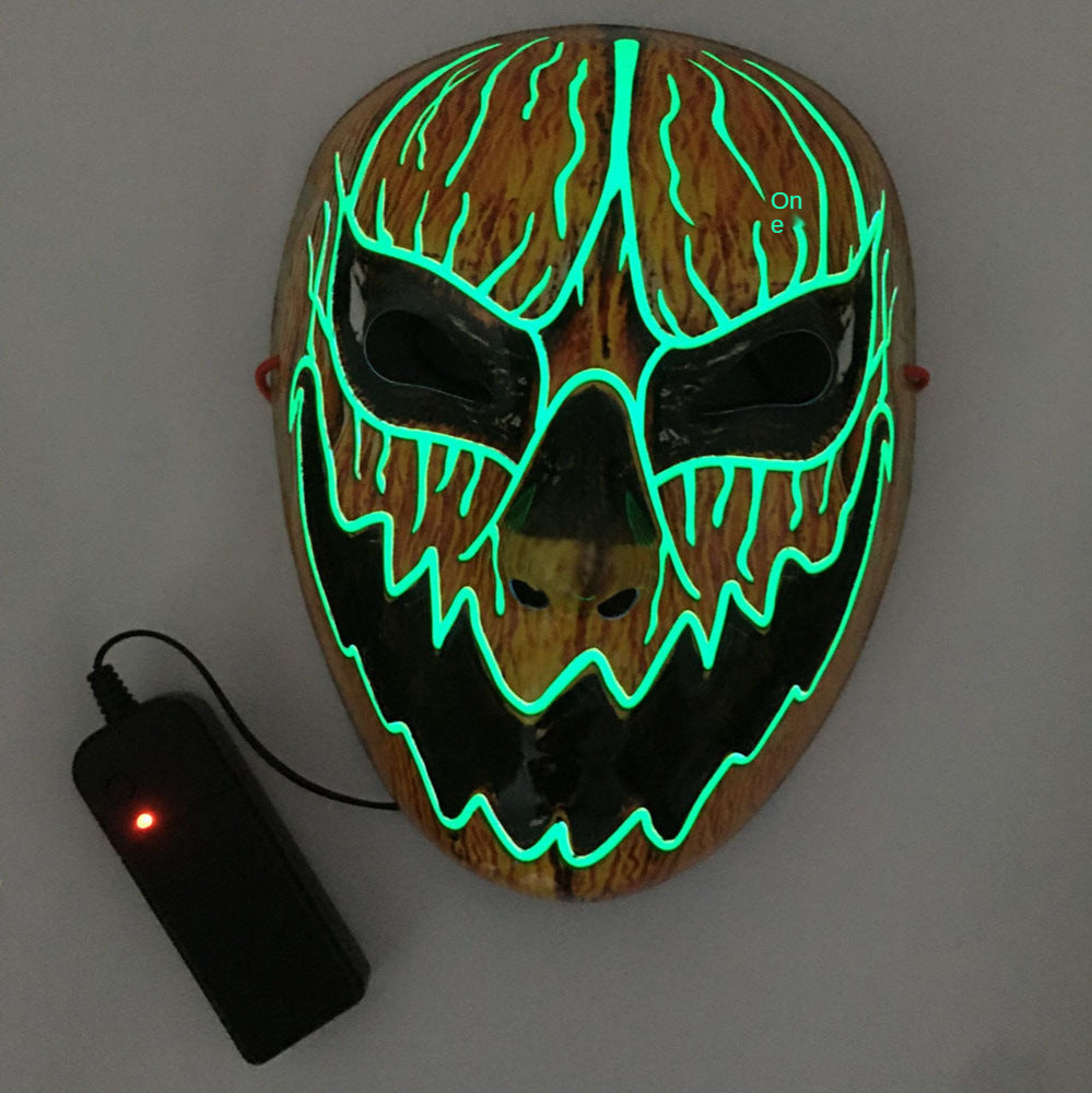 Adjustable LED Skull Mask – One Size Fits All | 3 Light Modes