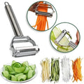 Ultra-Sharp Stainless Steel 2-in-1 Vegetable Peeler - Home & Garden Decor