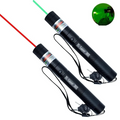 Dual Green & Red Laser Pointer - Compact Pocket Pointer for Presentations, Astronomy & Cat Toy Play