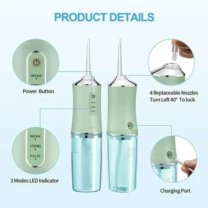 Rechargeable Water Flosser - Beauty & Personal Care (view 6)