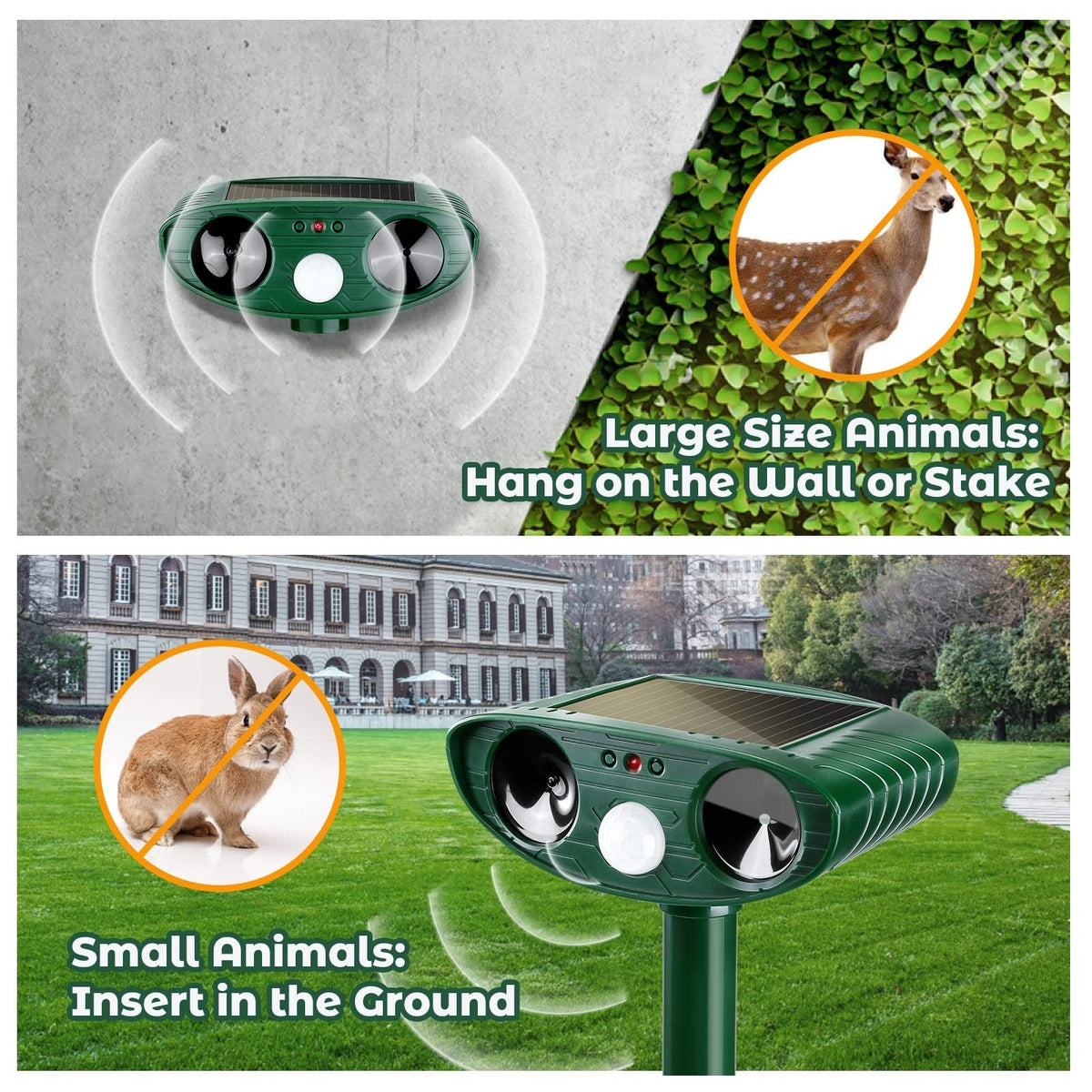 Ultrasonic Woodpecker Deterrent - Outdoor & Pest Control (view 5)