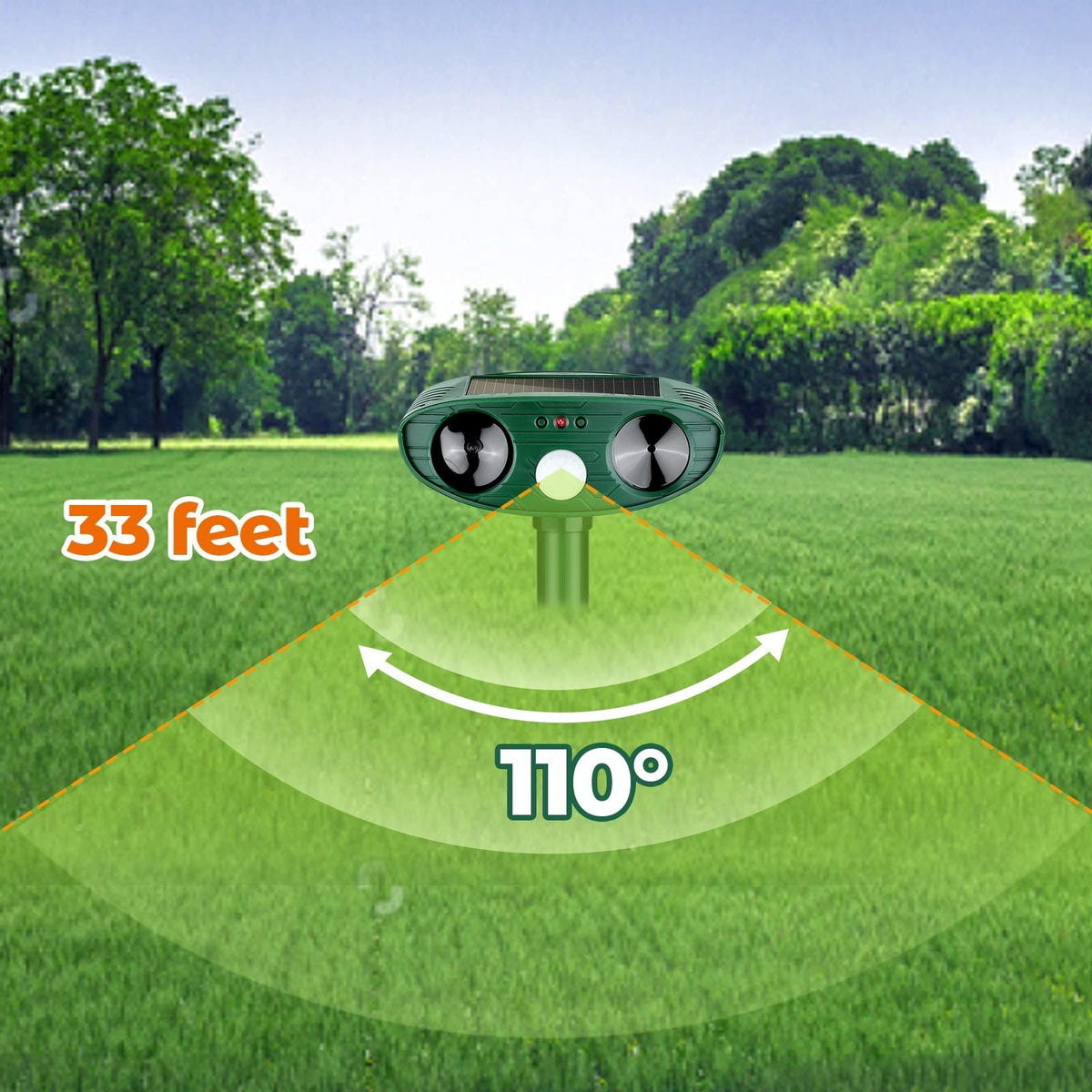 Ultrasonic Woodpecker Deterrent - Outdoor & Pest Control (view 4)