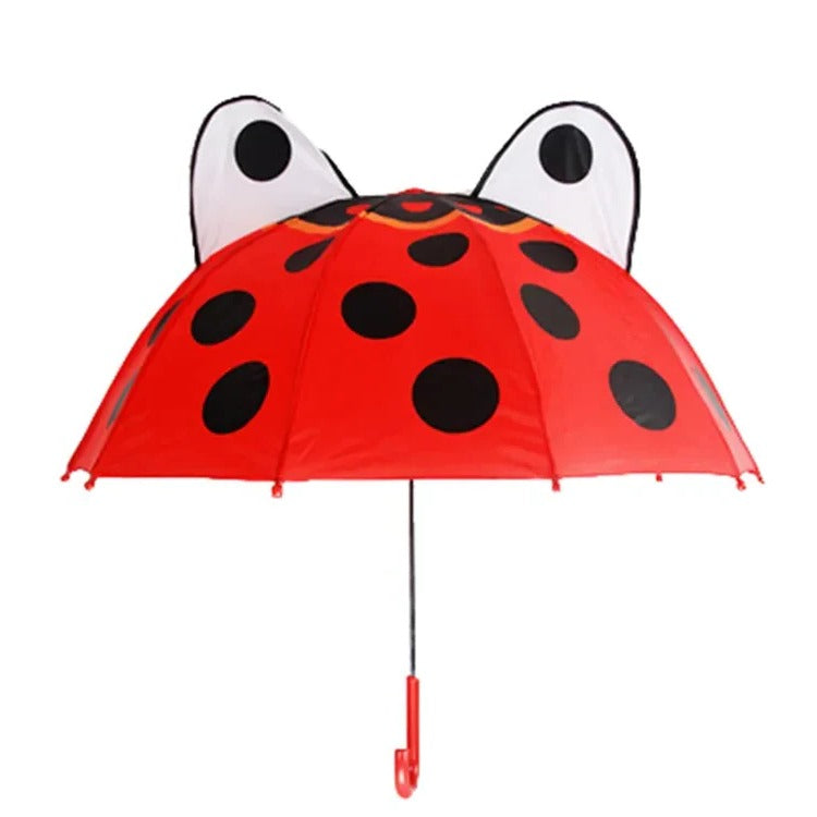 Rainbow Kids' Umbrella for Boys & Girls - Colorful Windproof Children's Rain Umbrella for School & Rainy Days