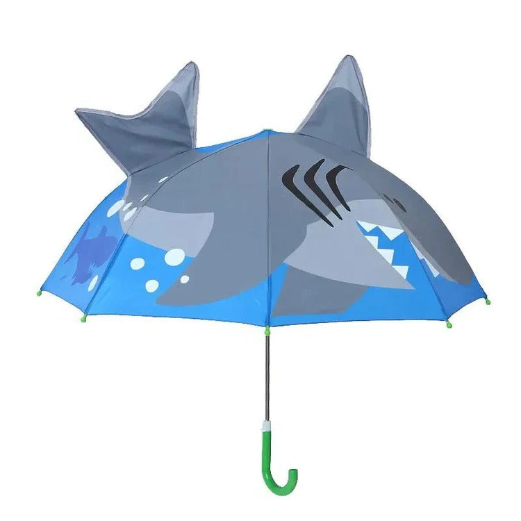 Rainbow Kids' Umbrella for Boys & Girls - Colorful Windproof Children's Rain Umbrella for School & Rainy Days