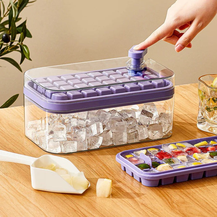 One-Click Ice Tray System - Home & Garden Decor (view 5)