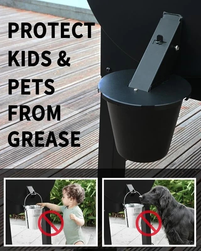 Upgraded Grill Grease Collector - Home & Garden Decor (view 5)