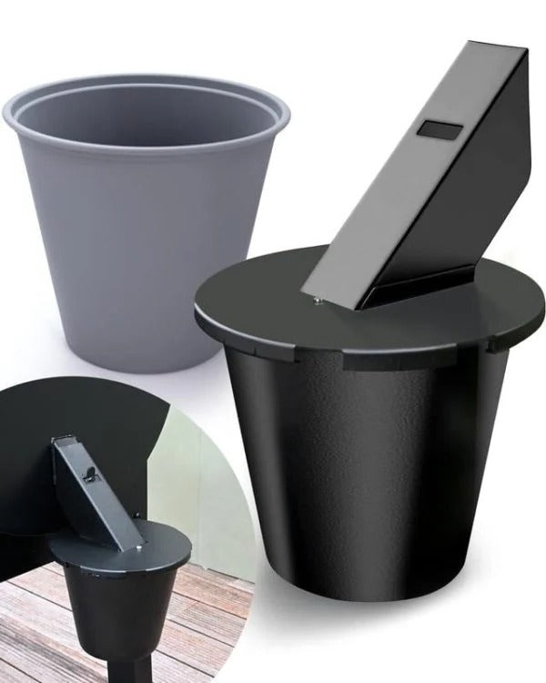 Upgraded Grill Grease Collector - Home & Garden Decor