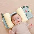 Adjustable Newborn Head Support Pillow for Babies - Soft Breathable Infant Cushion for Supervised Tummy Time & Cuddles
