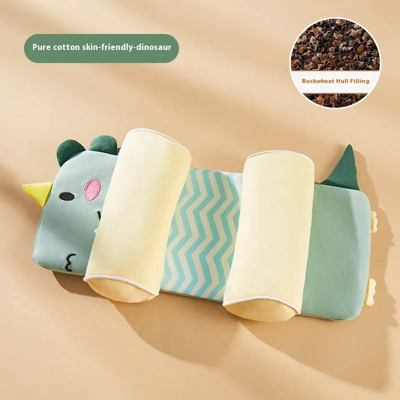 Adjustable Newborn Head Support Pillow for Babies - Soft Breathable Infant Cushion for Supervised Tummy Time & Cuddles