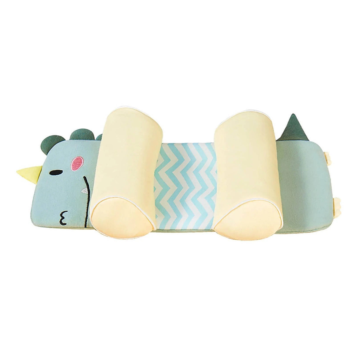 Adjustable Newborn Head Support Pillow for Babies - Soft Breathable Infant Cushion for Supervised Tummy Time & Cuddles